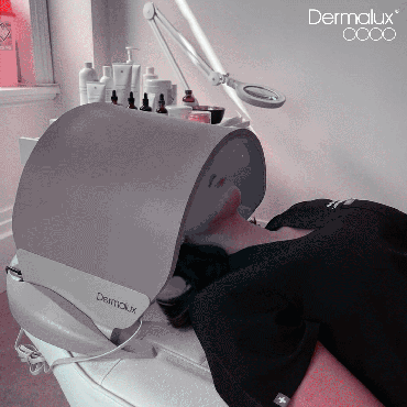 Dermalux LED light therapy mask