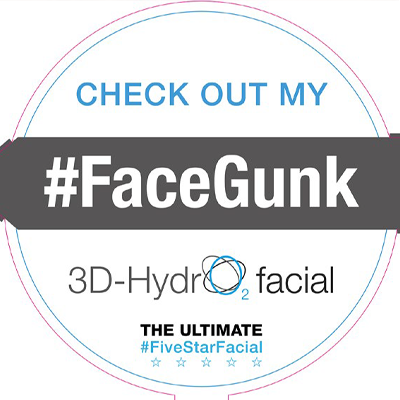 Before and after 3D Hydro2 Facial